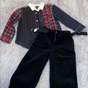 Polo toddler outfit